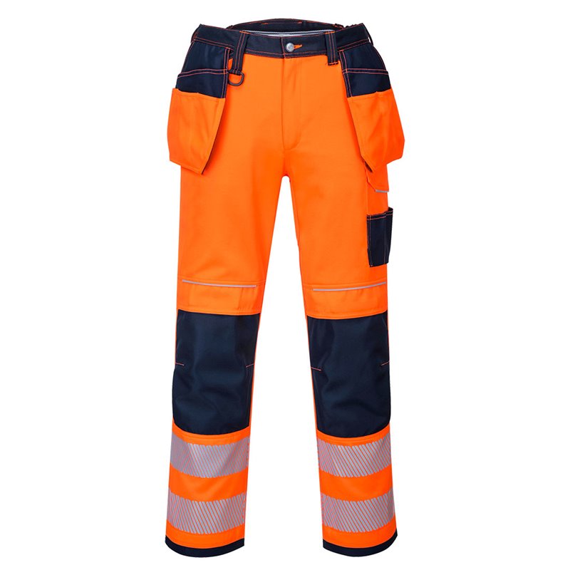 Portwest Pantalon HV PW3 poches flottantes