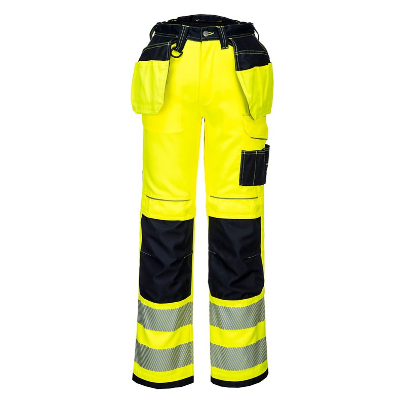 Portwest Pantalon HV PW3 poches flottantes