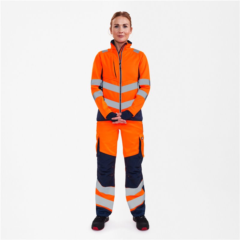 F.Engel Blouson softshell Safety pour femmes-1156-237