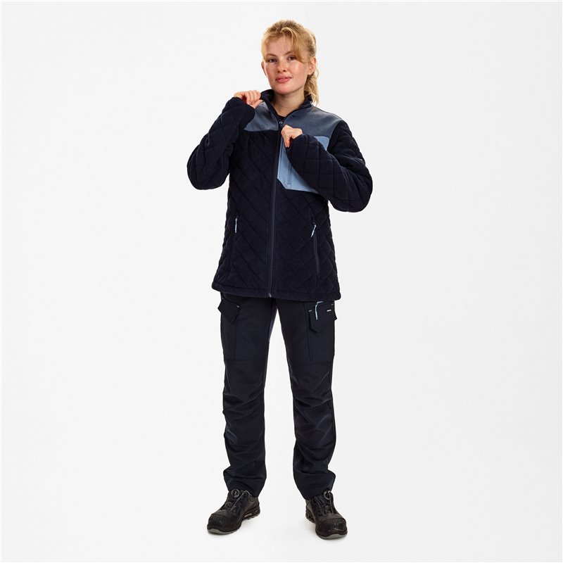 F.Engel Blouson polaire matelassé Entire pour femmes-1336-143