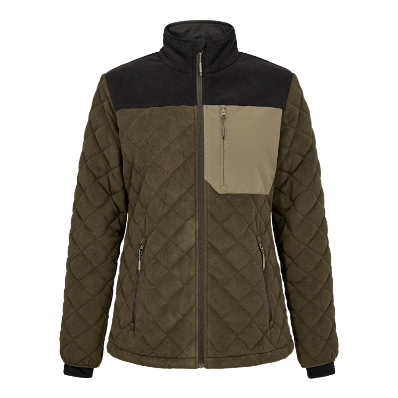 F.Engel Blouson polaire matelassé Entire pour femmes-1336-143