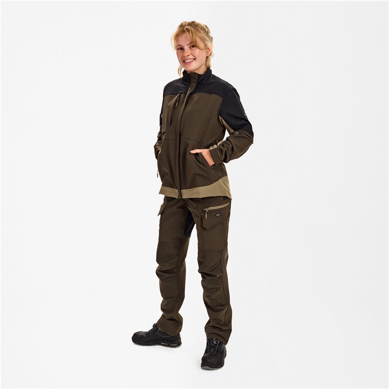 F.Engel Blouson de travail Entire pour femmes avec tissu extensible dans 4 sens-1341-234