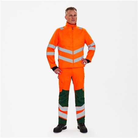 F.Engel Blouson de travail Safety avec tissu extensible dans 2 sens-1544-314