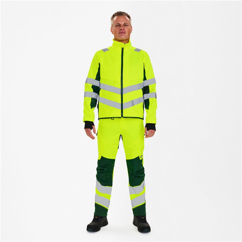 F.Engel Blouson de travail Safety avec tissu extensible dans 2 sens-1544-314