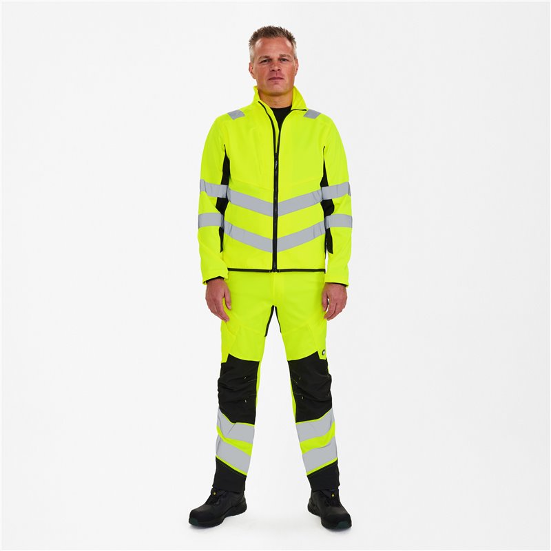 F.Engel Blouson de travail Safety avec tissu extensible dans 2 sens-1544-314