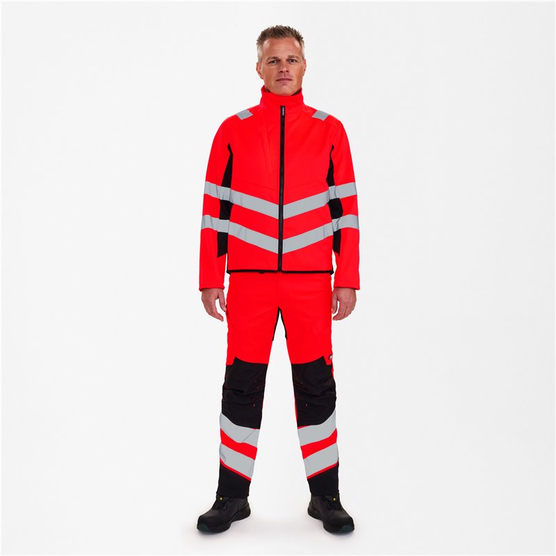 F.Engel Blouson de travail Safety avec tissu extensible dans 2 sens-1544-314
