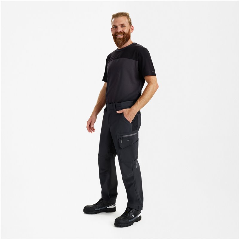 F.Engel Pantalon de service Entire avec tissu extensible dans 4 sens-2336-234