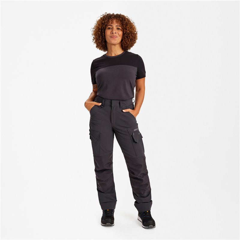 F.Engel Pantalon de travail Entire pour femmes avec tissu extensible dans 4 sens-2341-234