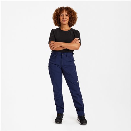 F.Engel Pantalon de service X-treme avec tissu extensible dans 4 sens pour femmes-2362-317
