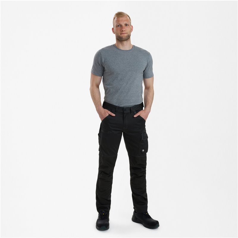 F.Engel Pantalon de travail X-treme avec tissu extensible dans 2 sens-2363-314