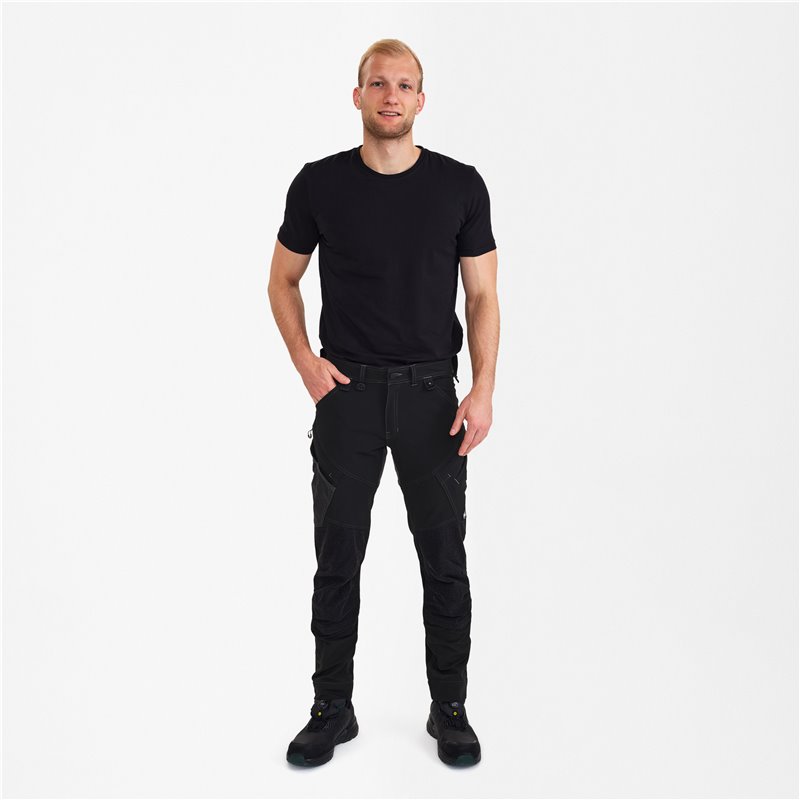 F.Engel Pantalon de travail X-treme avec tissu extensible dans 4 sens-2366-317