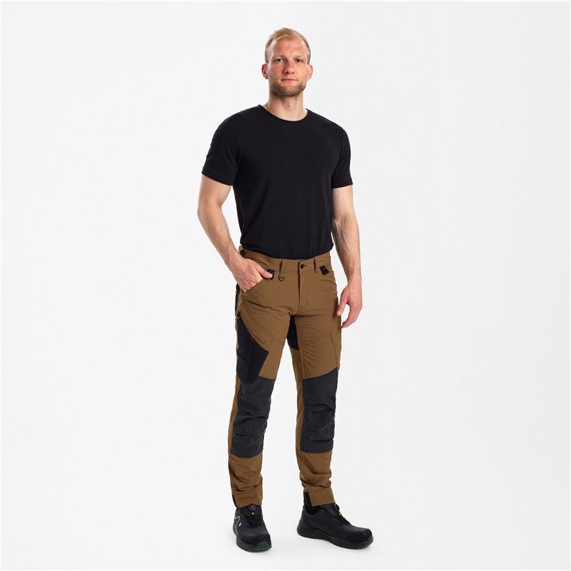 F.Engel Pantalon de travail X-treme avec tissu extensible dans 4 sens-2366-317