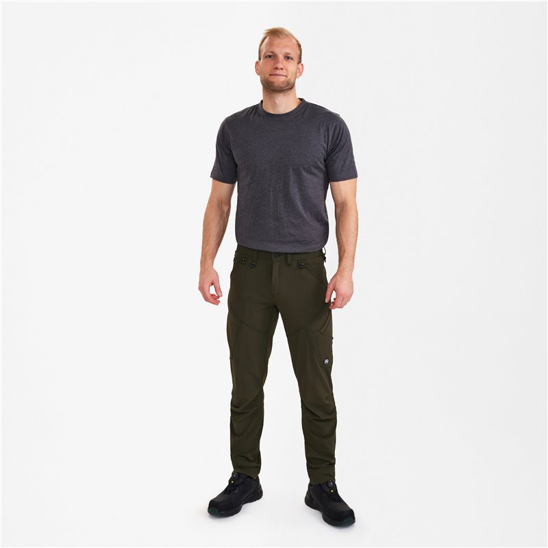F.Engel Pantalon de service X-treme avec tissu extensible dans 4 sens-2368-317