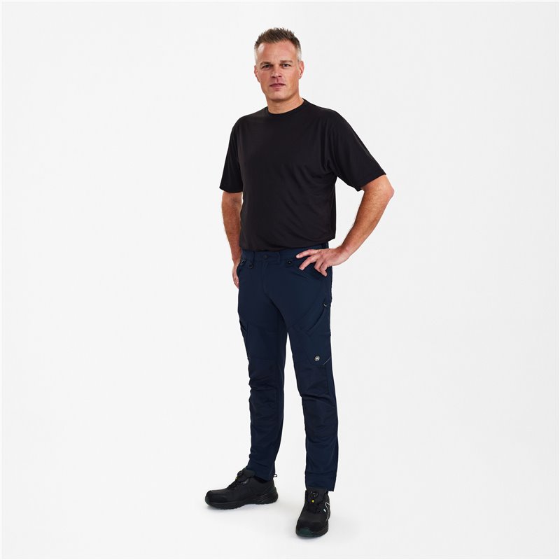 F.Engel Pantalon de travail X-treme avec tissu extensible dans 4 sens-2369-317