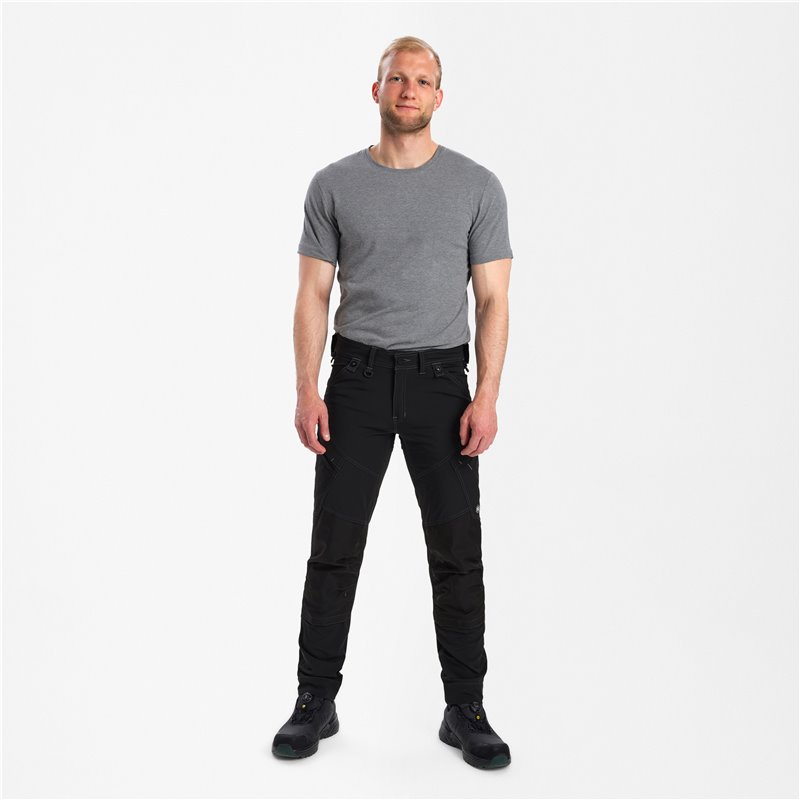 F.Engel Pantalon de travail X-treme avec tissu extensible dans 4 sens-2369-317