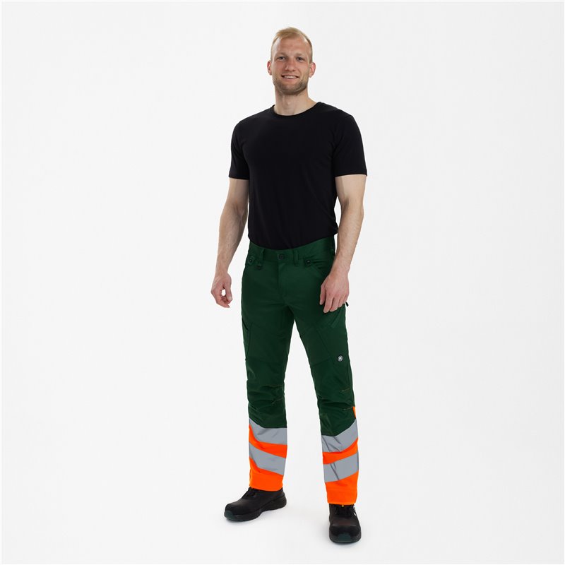 F.Engel Pantalon de travail Safety avec tissu extensible dans 2 sens-2546-314