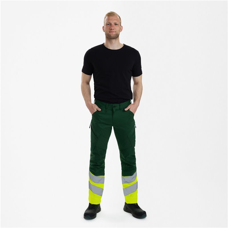F.Engel Pantalon de travail Safety avec tissu extensible dans 2 sens-2546-314