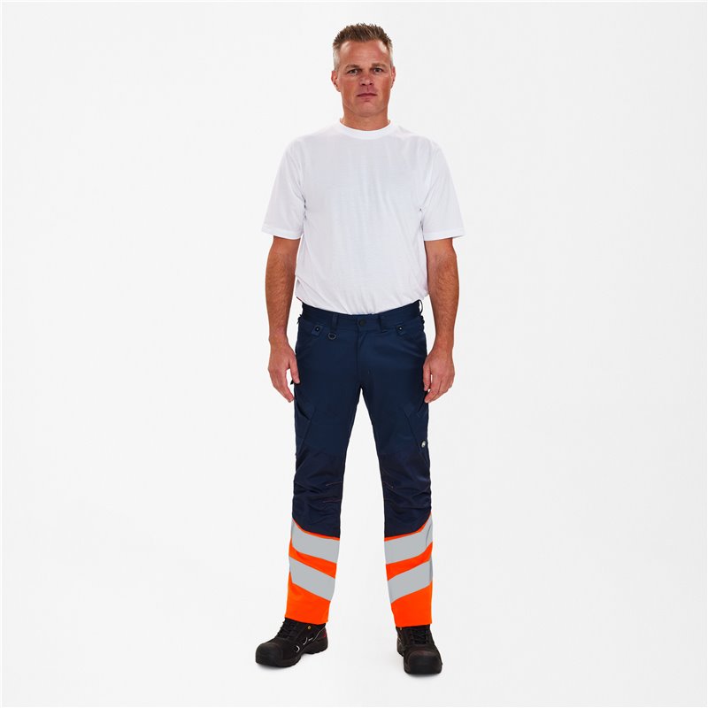 F.Engel Pantalon de travail Safety avec tissu extensible dans 2 sens-2546-314