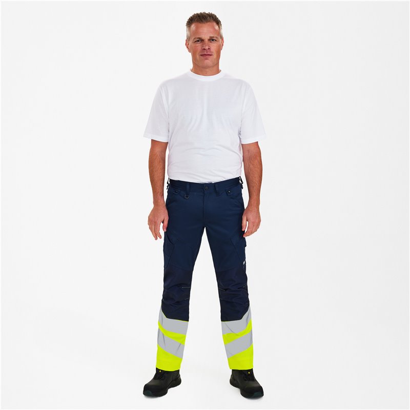 F.Engel Pantalon de travail Safety avec tissu extensible dans 2 sens-2546-314