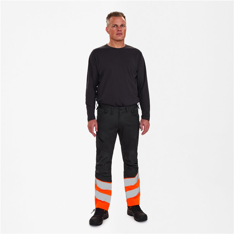 F.Engel Pantalon de travail Safety avec tissu extensible dans 2 sens-2546-314