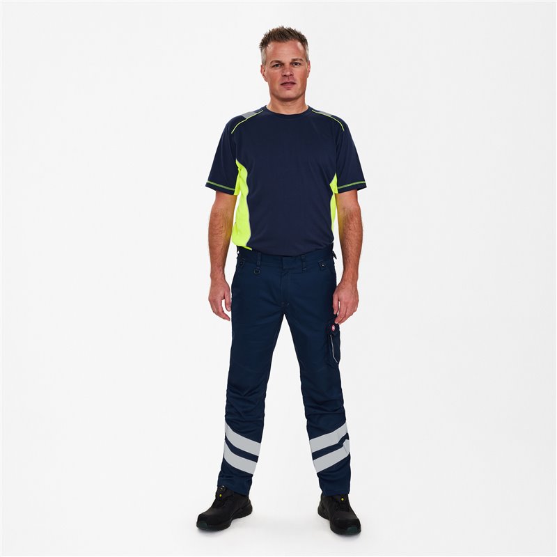 F.Engel Pantalon de service Cargo avec bandes réfléchissantes-2872-217