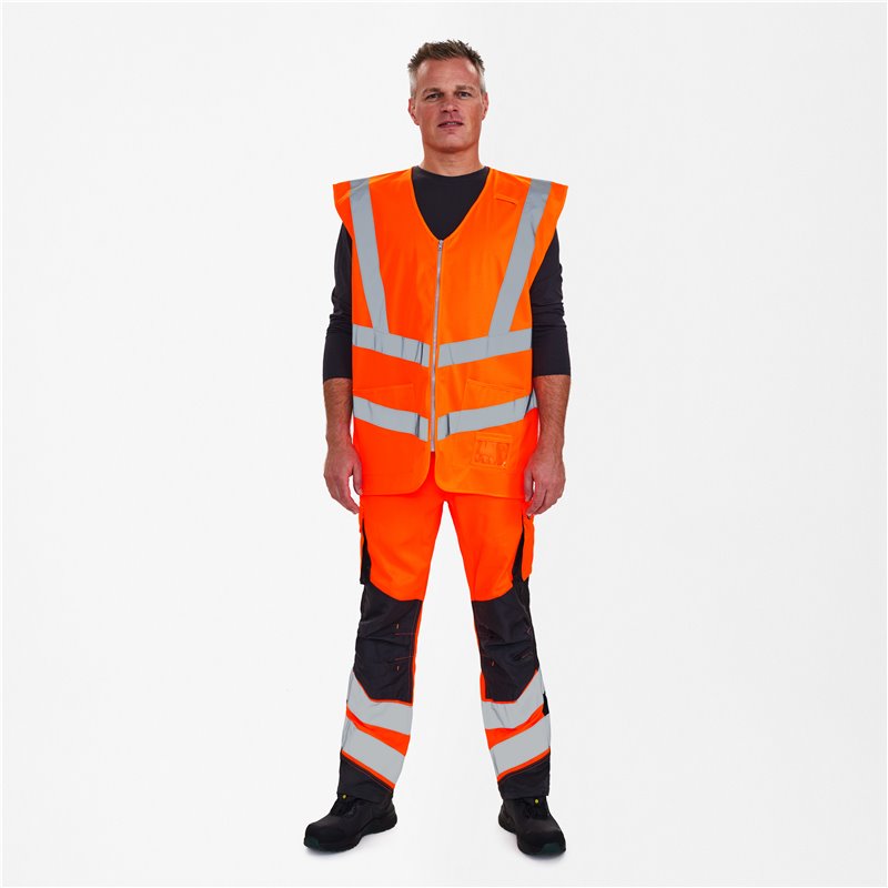 F.Engel Gilet Safety avec fermeture-5030-240