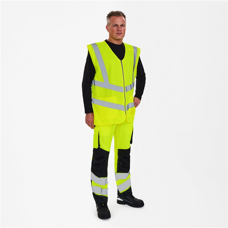 F.Engel Gilet Safety avec fermeture-5030-240