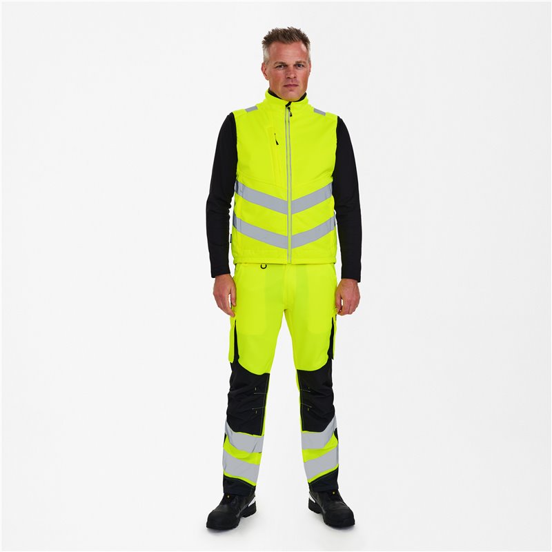 F.Engel Gilet softshell Safety-5156-237