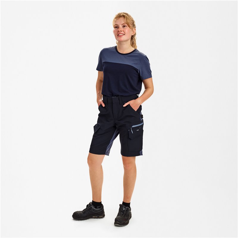 F.Engel Short de travail Entire pour femmes avec tissu extensible dans 4 sens-6341-234