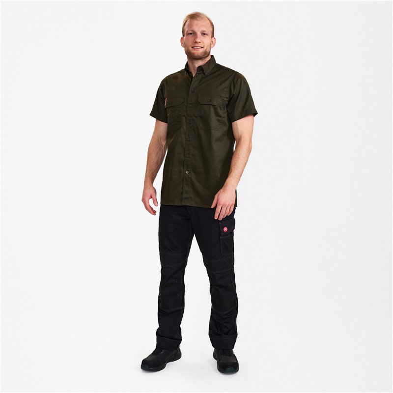 F.Engel Chemise homme coton Extend à manches courtes-7183-810