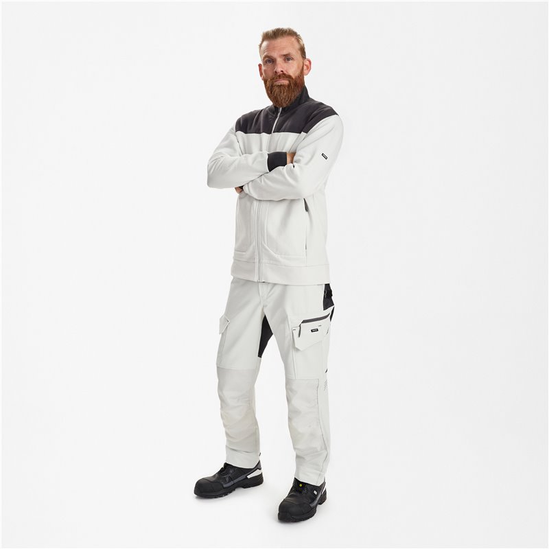 F.Engel Sweat cardigan Entire avec col-8328-247