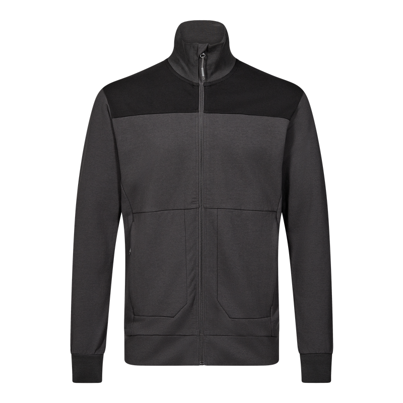 F.Engel Sweat cardigan Entire avec col-8328-247