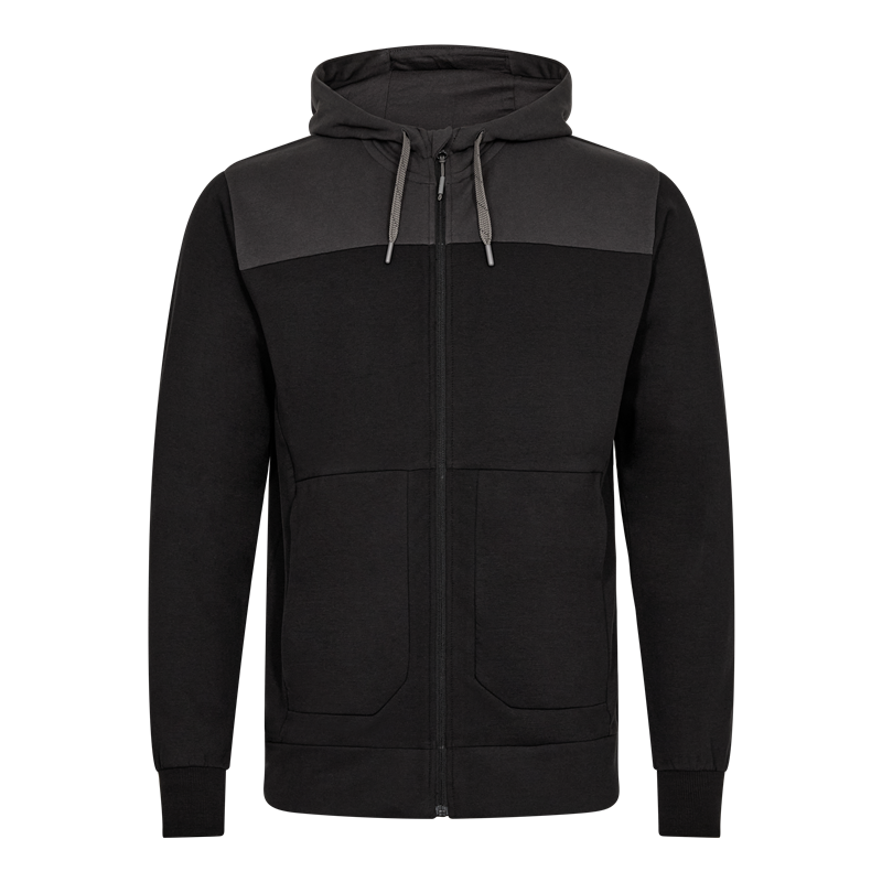 F.Engel Sweat cardigan Entire avec capuche-8329-247