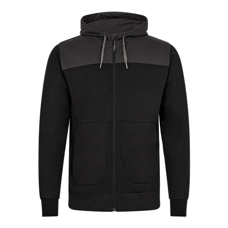 F.Engel Sweat cardigan Entire avec capuche-8329-247