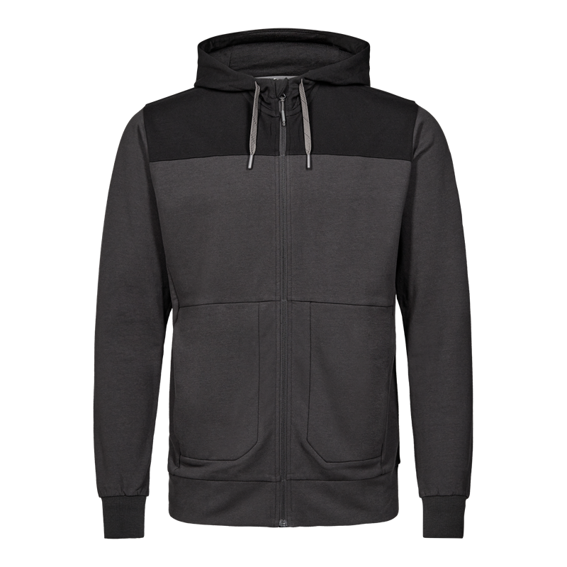 F.Engel Sweat cardigan Entire avec capuche-8329-247