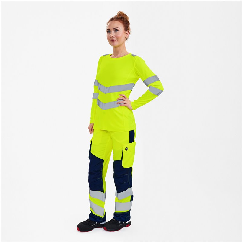 F.Engel T-shirt à manches longues Safety pour femmes-9543-182